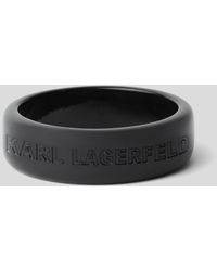 Karl Lagerfeld - K/essential Wide Bangle - Lyst