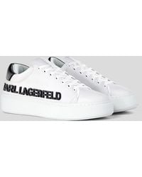 Karl Lagerfeld - Karl Maxi Kup Injekted Logo Sneakers - Lyst
