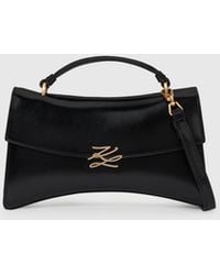 KARL LAGERFELD - K/Autograph Twist Top Handle Bag - Lyst