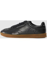KARL LAGERFELD - Kandidate Leather Sneakers - Lyst
