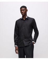 KARL LAGERFELD - Kl Studio Contrast Piping Shirt - Lyst