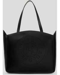 KARL LAGERFELD - K/Circle Medium Tote Bag - Lyst