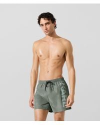 KARL LAGERFELD - Logo Short Boardshorts - Lyst