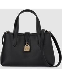 KARL LAGERFELD - K/Autograph Padlock Mini Shoulder Bag - Lyst