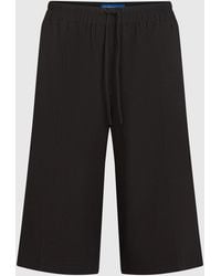 KL Jeans - Linen Blend Bermuda Shorts - Lyst
