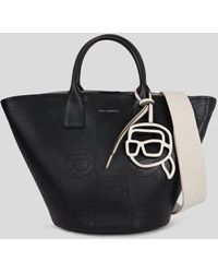 Karl Lagerfeld - K/ikonik Perforated Tote Bag - Lyst