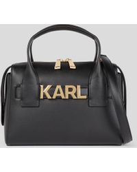 Karl Lagerfeld - K/letters Small Top-handle Bag - Lyst