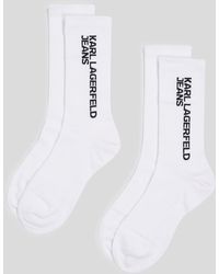 KL Jeans - Logo Socks – 2-Pack - Lyst