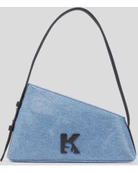 Karl Lagerfeld - Geo Schultertasche Mit Beschichtung, Frau, Größe - Lyst