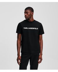 KARL LAGERFELD - Logo T-Shirt - Lyst