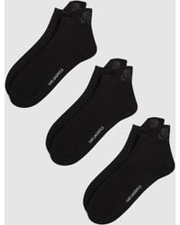 KARL LAGERFELD - Kameo Short Socks – 3-Pack - Lyst