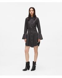 KL Jeans - Flared Denim Dress - Lyst