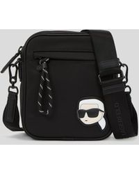 Karl Lagerfeld - K/ikonik Nylon Crossbody Bag - Lyst