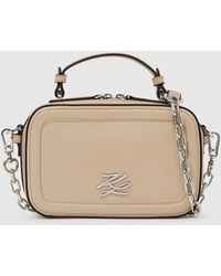 KARL LAGERFELD - K/Autograph Chain Top Handle Bag - Lyst