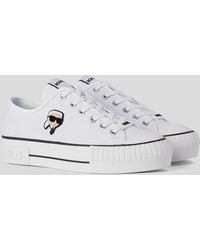 KARL LAGERFELD - Ikon Kampus Max Sneakers - Lyst