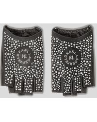 Karl Lagerfeld - Rhinestone Fingerless Gloves Handpicked By Hun Kim - Lyst