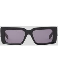 Karl Lagerfeld - Lunettes De Soleil Avec Logo Découpé Signature, Femme, Taille - Lyst