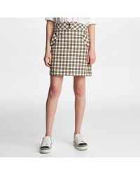 Karl Lagerfeld Plaid Mini Skirt - Multicolor