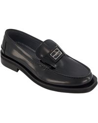 Karl Lagerfeld - | Men's Front Logo Loafer With Gore | Black - Lyst