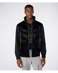 Karl Lagerfeld - | Men's Jacket W/ Puffer Middle | Black | Size Xs - Lyst