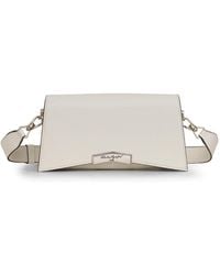 Karl Lagerfeld - | Women's Tropez Crossbody Bag | Winter White/silver - Lyst