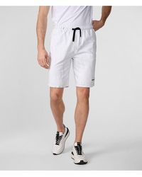 Karl Lagerfeld - | Men's Marble Print Short | Off White | Size Small - Lyst