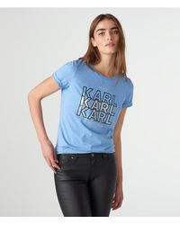 Karl Lagerfeld T-shirts for Women | Online Sale up to 83% off | Lyst