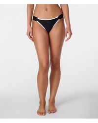 Karl Lagerfeld - | Women's Adrienne Cheeky Bikini Bottom | Black | Polyester/spandex | Size Xs - Lyst