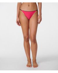 Karl Lagerfeld - | Women's Pauline String Bikini Bottom | Raspberry Pink | Polyester/spandex | Size Xs - Lyst