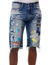 smoke rise jeans shorts