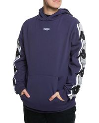 kappa hoodie purple