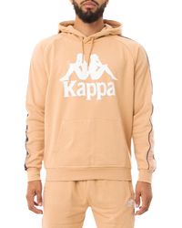 yellow kappa hoodie mens