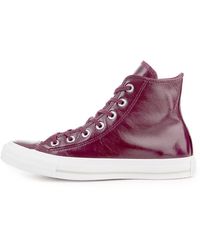 pink patent leather converse