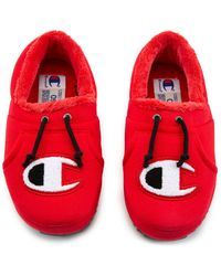 champion m&m university slippers