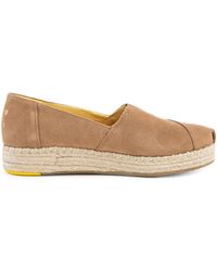 meuf capri blue canvas platform women's espadrilles