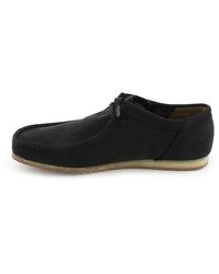 clarks wallabee run black