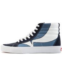 blue hi top vans