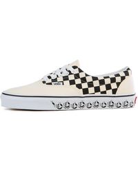 gray dawn checkerboard vans