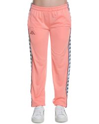 kappa pink track pants