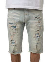 smoke rise jean shorts