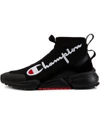 black champion trackies