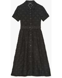 Kate Spade - Belted Midi Shirt Dress - Lyst