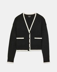 Kate Spade - Kate Spade V-Neck Cardigan Top - Lyst