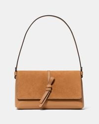 Kate Spade - Loop Suede Small Shoulder Bag - Lyst
