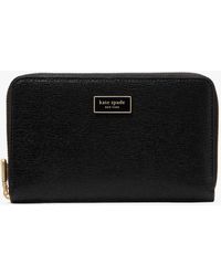 Kate Spade - Serena Medium Zip Around Wallet - Lyst