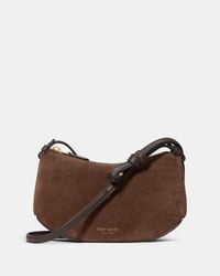 Kate Spade - Loop Suede Crossbody - Lyst