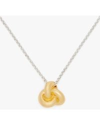 Kate Spade - Double Knot Pendant - Lyst