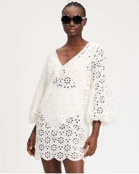 Kate Spade - Eyelet Cover-Up Dress - Lyst