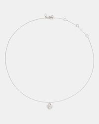 Kate Spade - Flower Pave Mini Pendant - Lyst
