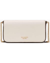 Kate Spade - Kate Spade Devin Colorblocked Flap Chain Wallet - Lyst